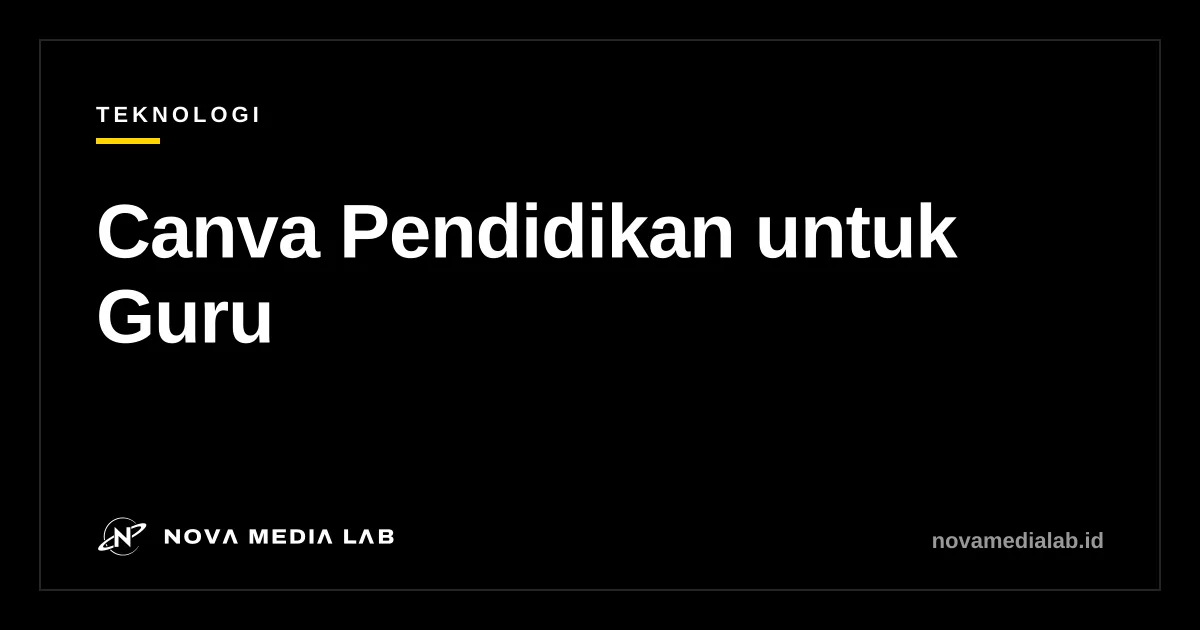 Ilustrasi cara daftar Canva Pendidikan untuk guru