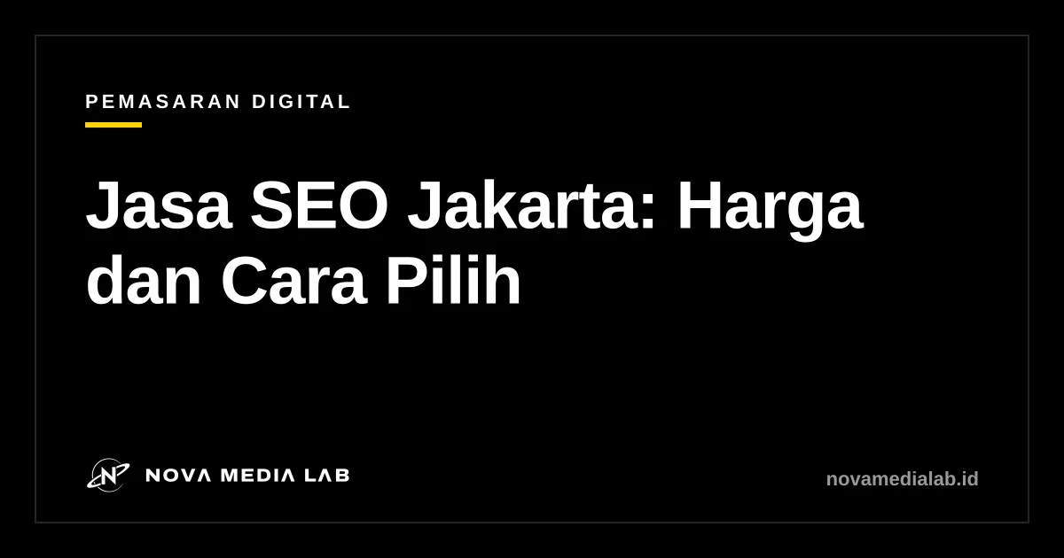 Ilustrasi panduan memilih jasa SEO Jakarta untuk pemilik usaha