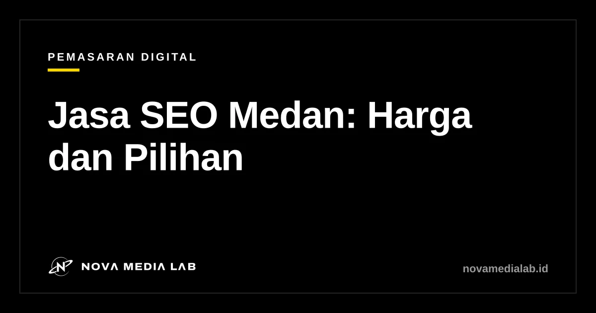 Ilustrasi memilih jasa SEO Medan dan membandingkan harga paket