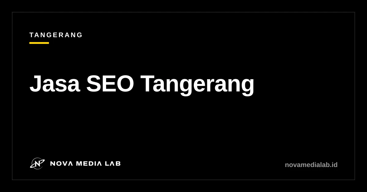 Ilustrasi panduan memilih jasa SEO Tangerang untuk usaha lokal